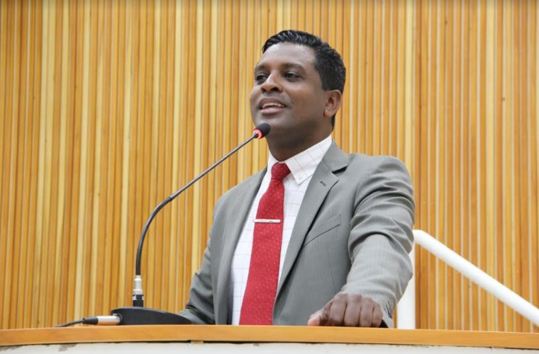 Rodrigo Braga, do PV, é o líder do prefeito Duílio de Castro no Legislativo. Foto: Arquivo/Assessoria Câmara