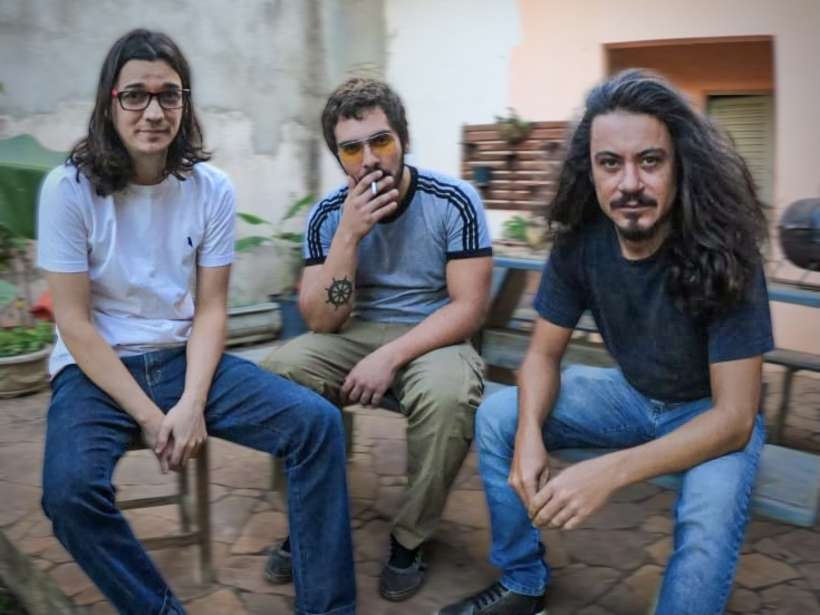 O trio da Planeta Vermelho: Fred Calazans, Danilo Lima e Bruno Canuto. Foto: Planeta Vermelho/Divulgação.