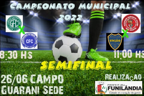 Semifinal do Campeonato Amador de Funilândia é neste domingo 