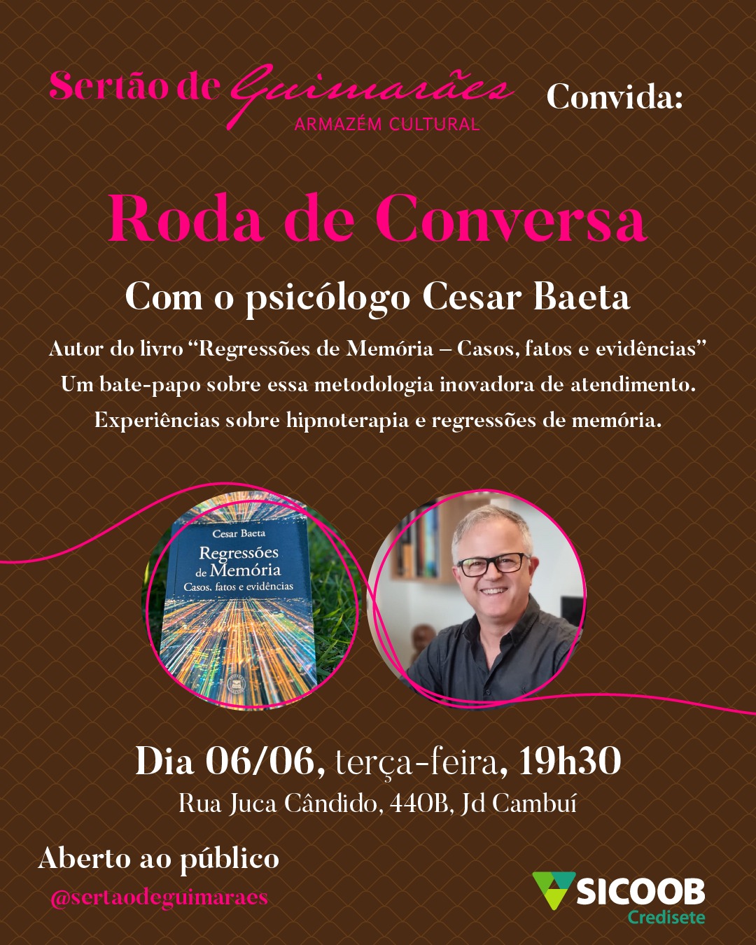 Sertão de Guimarães recebe psicólogo em Roda de Conversa